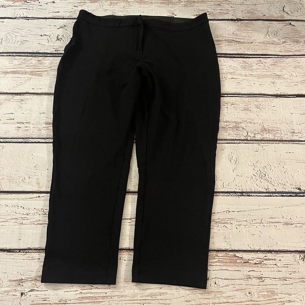 Vince Camuto Dress Pants Womens Size 16W Plus High Rise Tapered Flat 9299331